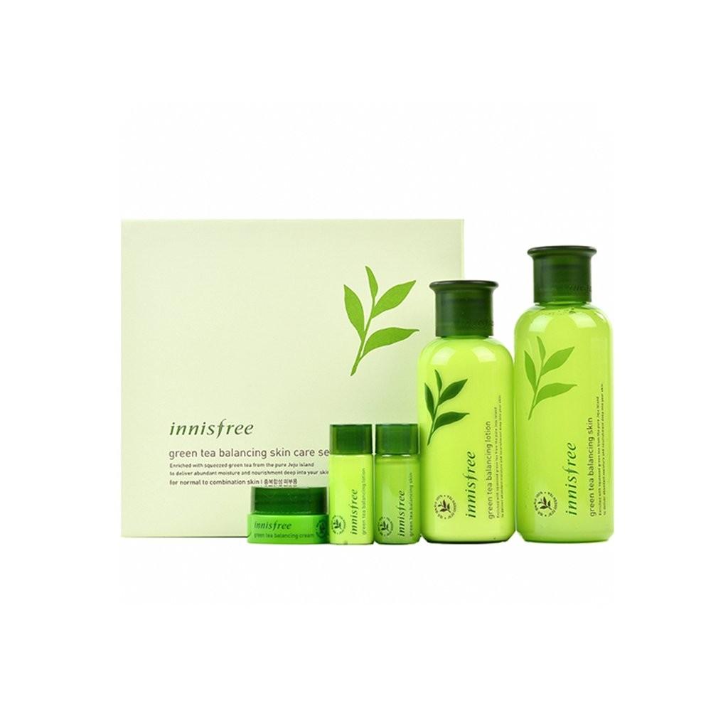 *INNISFREE Green Tea Balancing Skin Care Set
