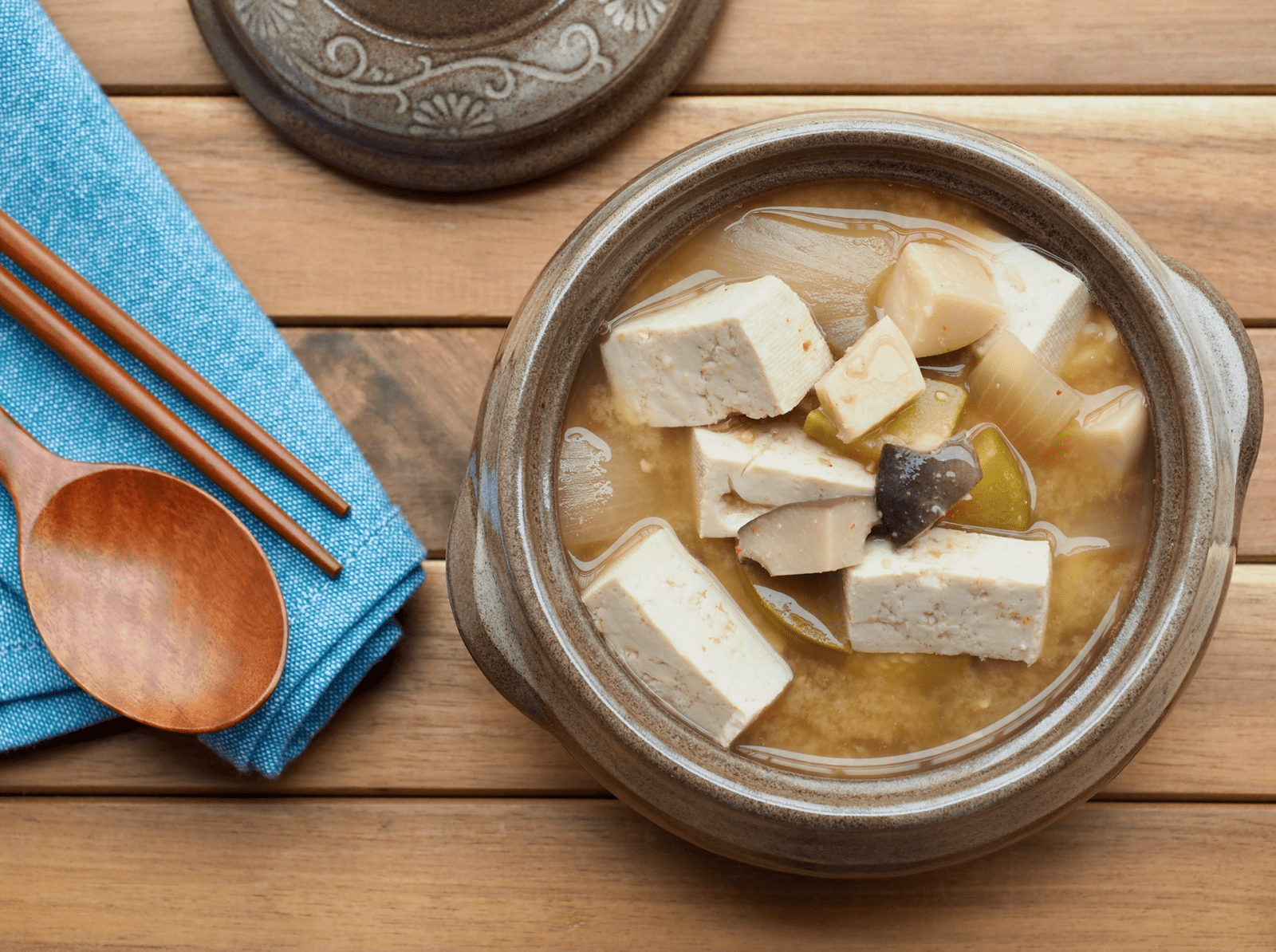 Korean Soybean Paste Stew Doenjangjjigae