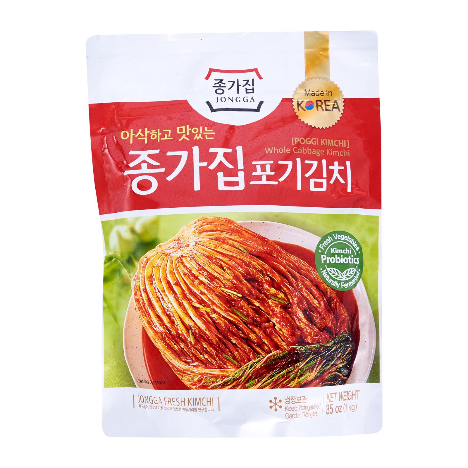 Jongga (Poggi Kimchi) Whole Cabbage Kimchi 500g