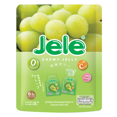 Jele Chewy ZeeNunew 6個セット Jele Chewy Jelly 6袋入り - メルカリ