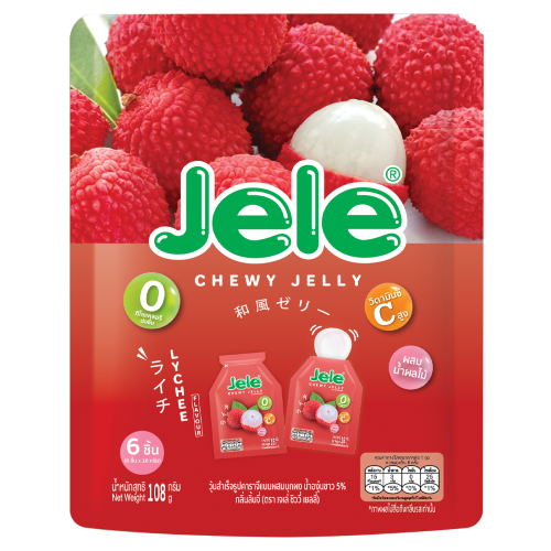 Jele Chewy Jelly Lychee